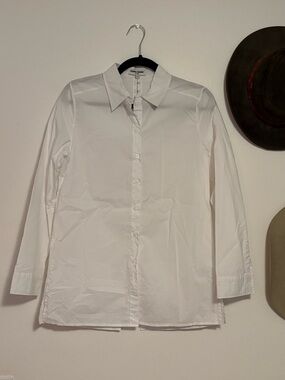 Opening Ceremony White Button-Front Women's Shirt